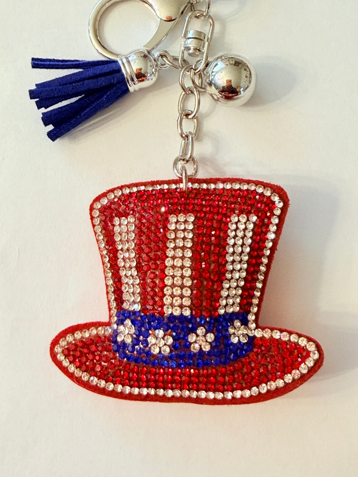 Soft Plush Bling Keychains