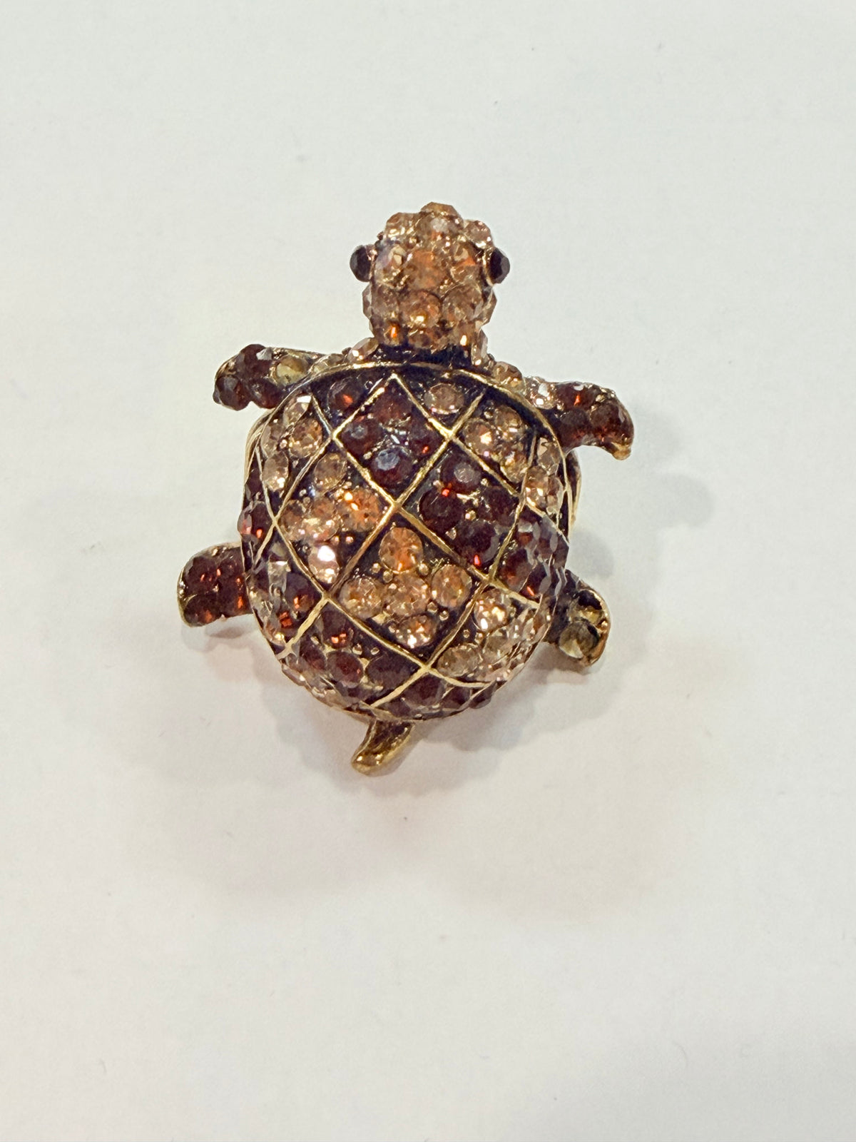 Jeweled Turtle Stretch Ring