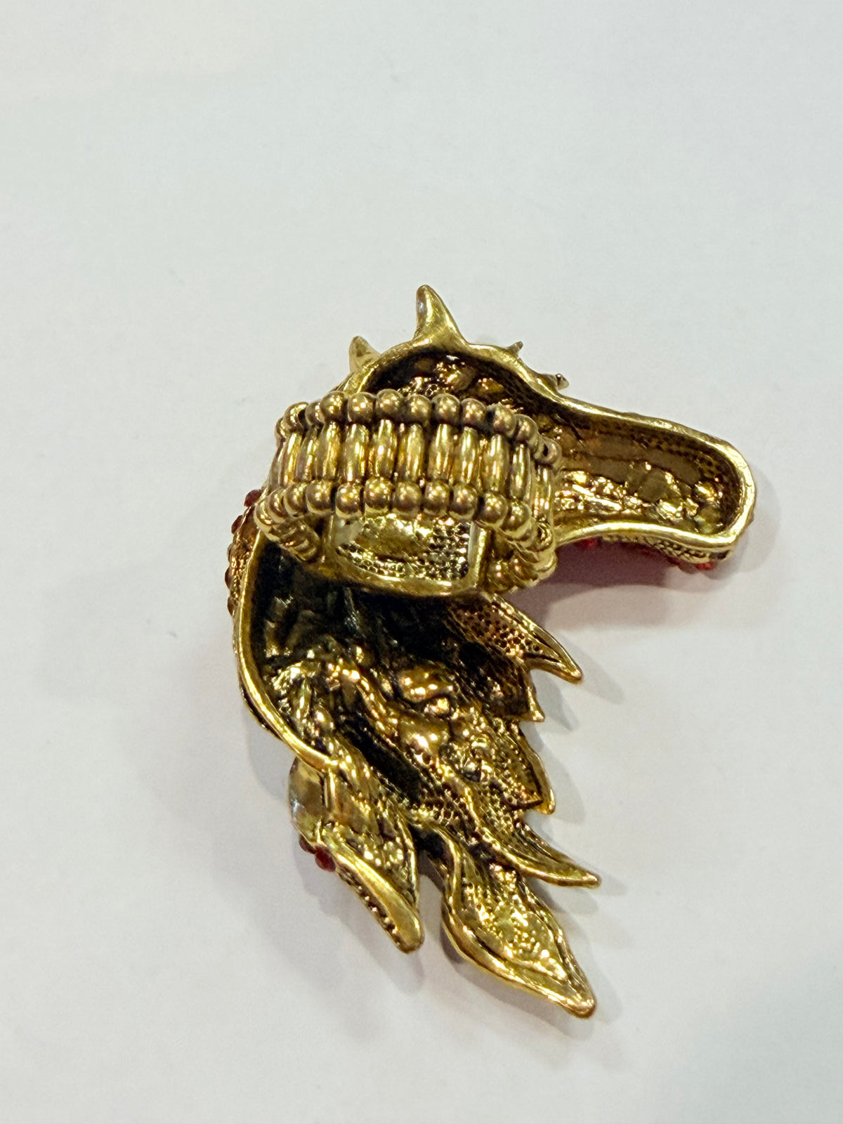 Ruby Horse Stretch Ring