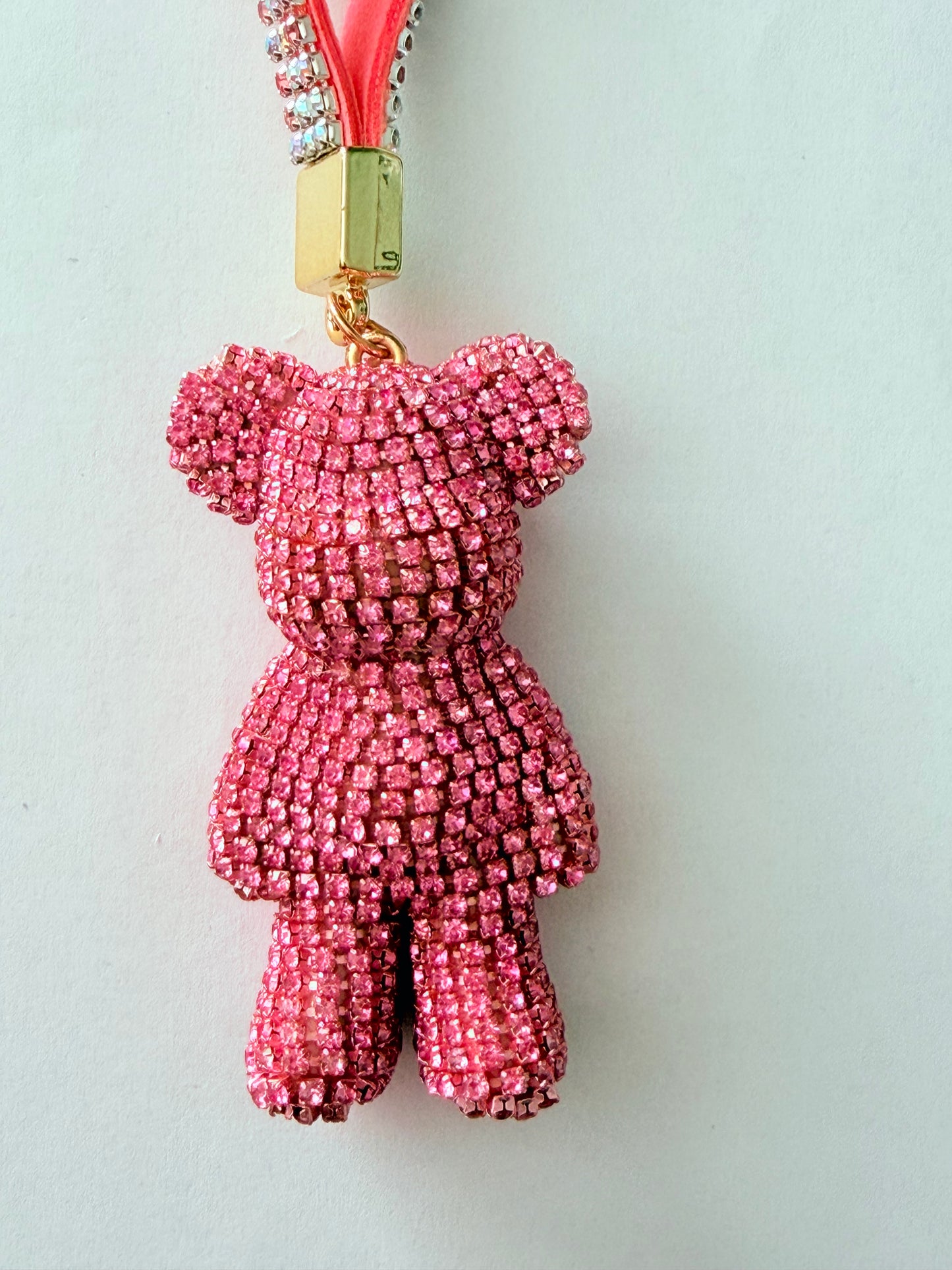 Bling Rhinestone Strap Keychains