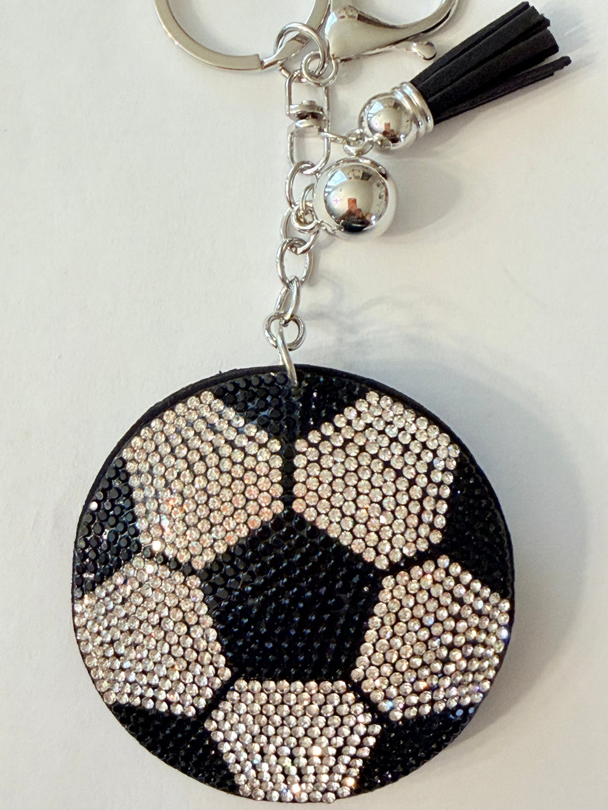 Soft Plush Bling Keychains