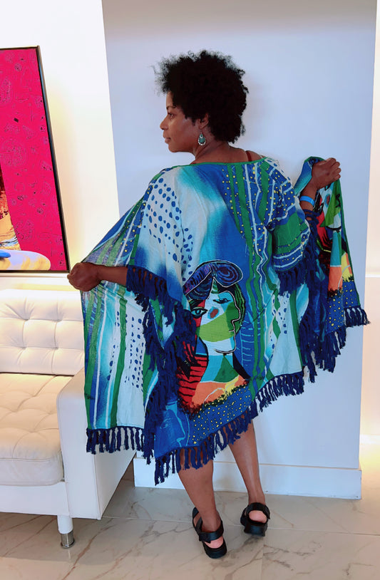 “Canvas of Her Soul” Art Kimono – Limited Edition