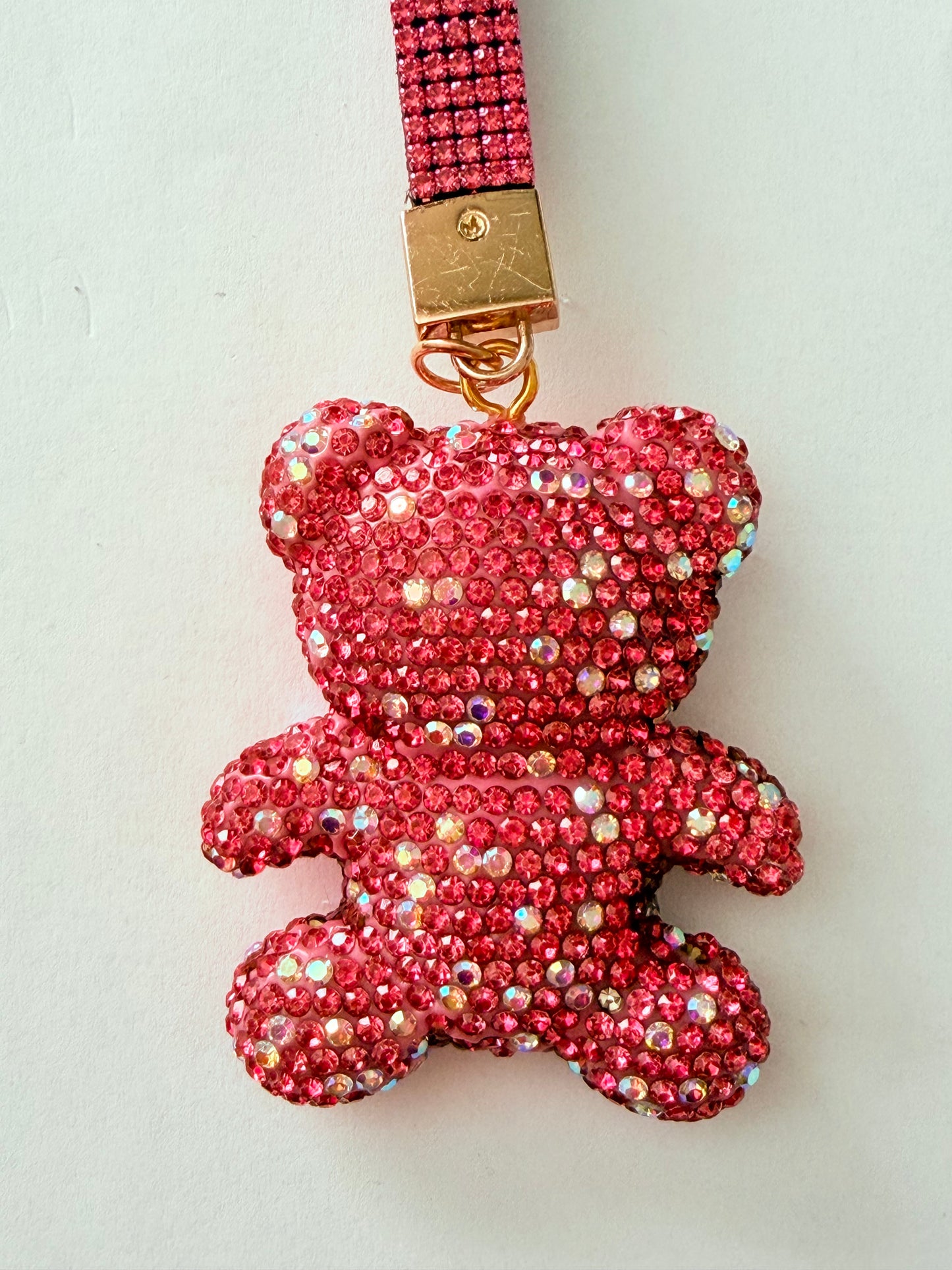 Bling Rhinestone Strap Keychains