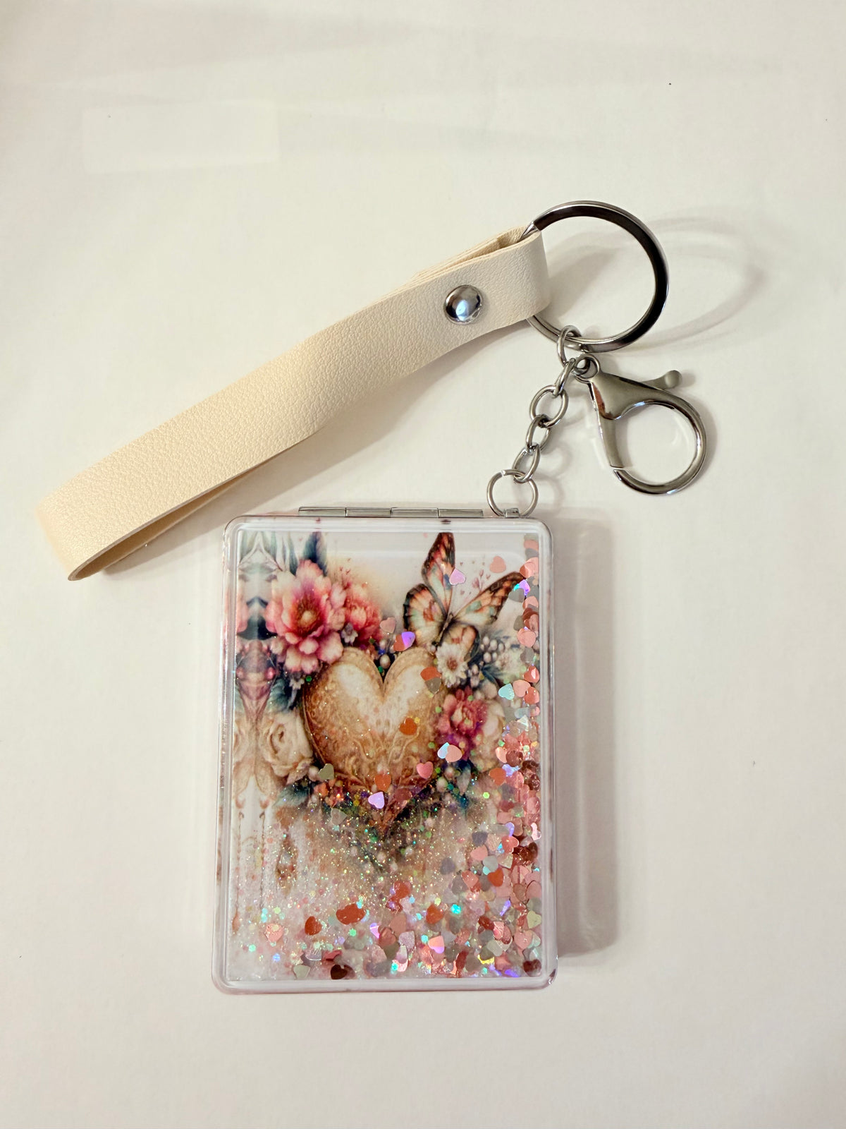 Shake & Shine 2-in-1 Mirror Keychain