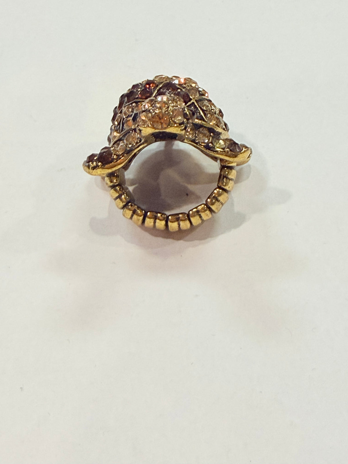 Jeweled Turtle Stretch Ring
