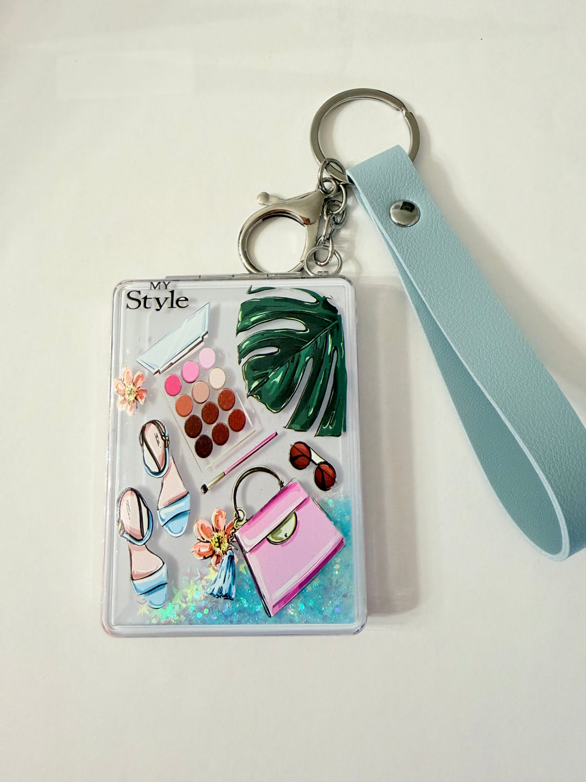 Shake & Shine 2-in-1 Mirror Keychain