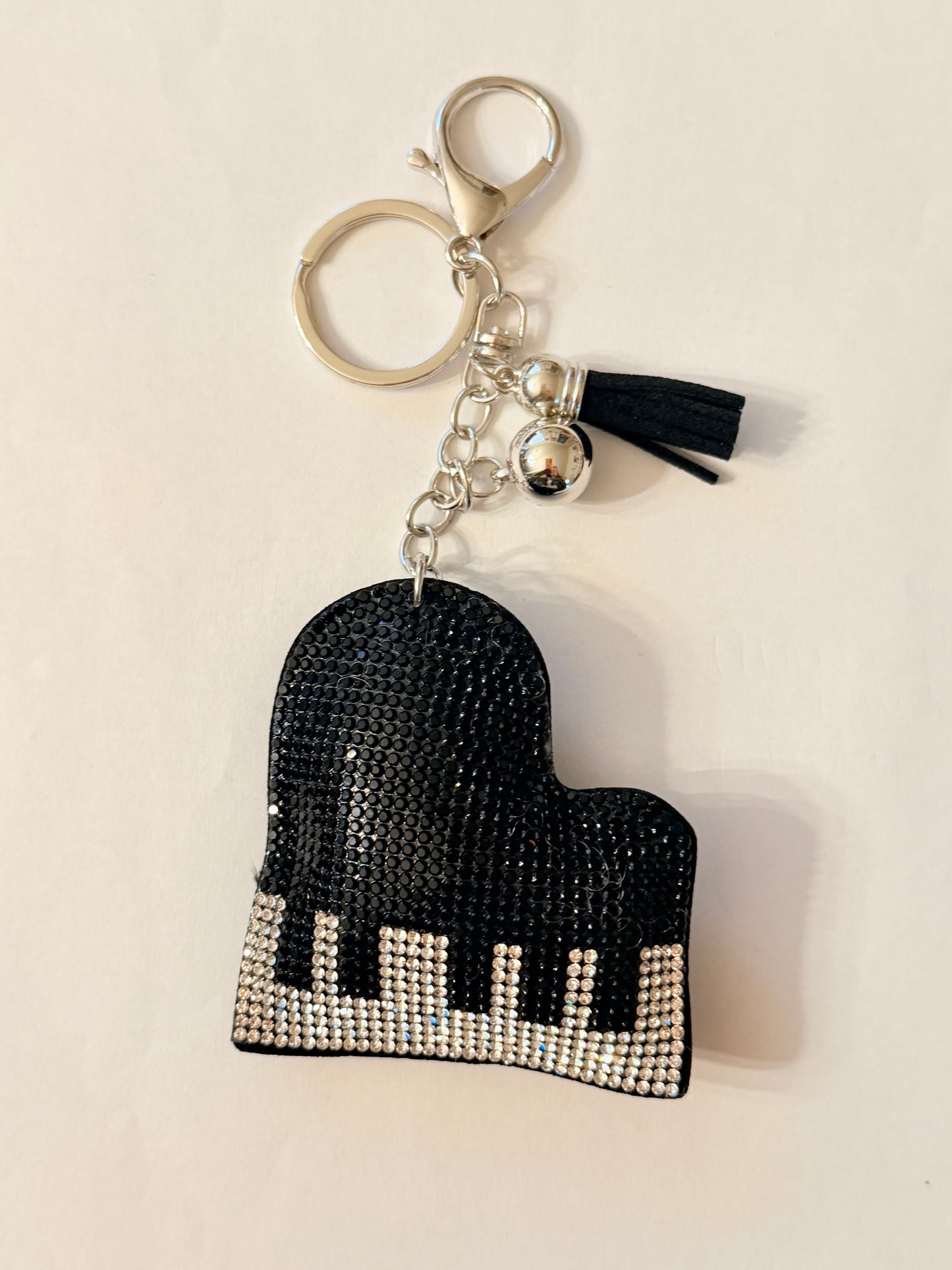 Soft Plush Bling Keychains