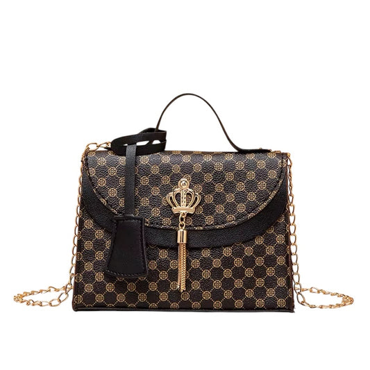 Crown Charm Mini Satchel