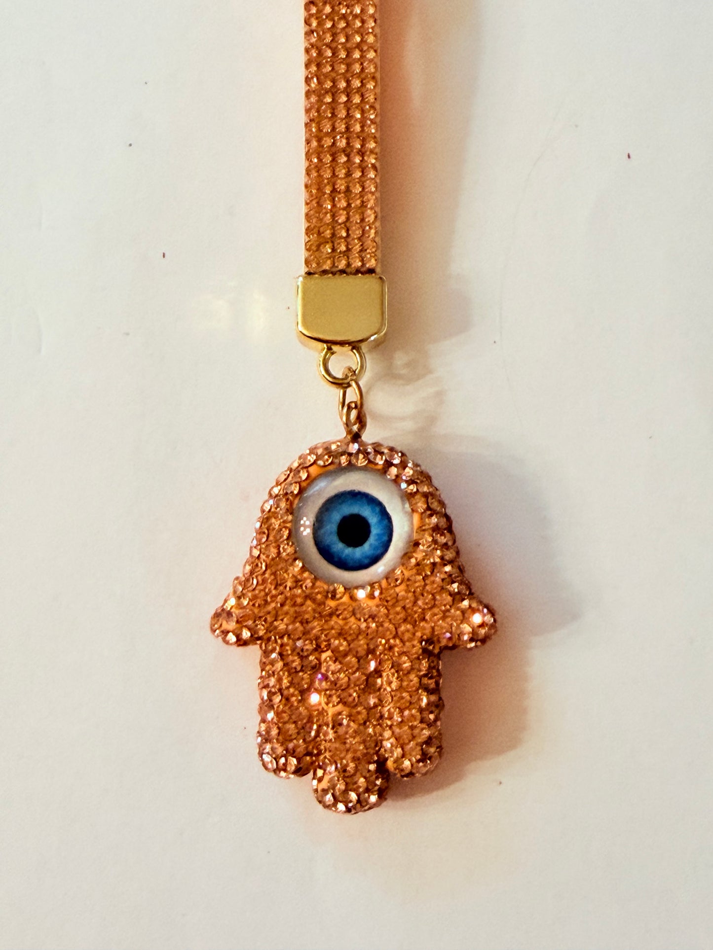 Bling Rhinestone Strap Keychains