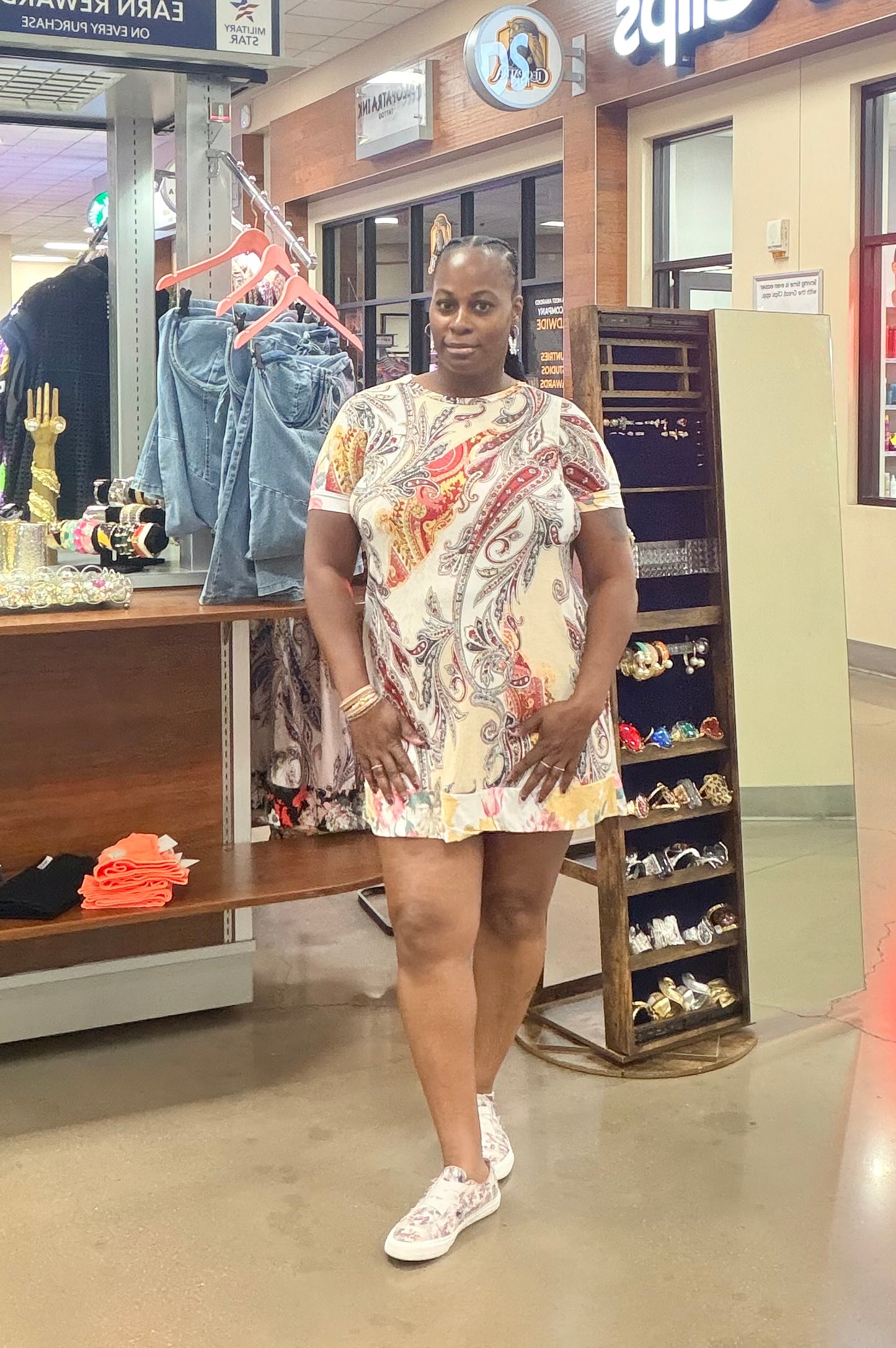 Paisley Breeze Pocket Dress
