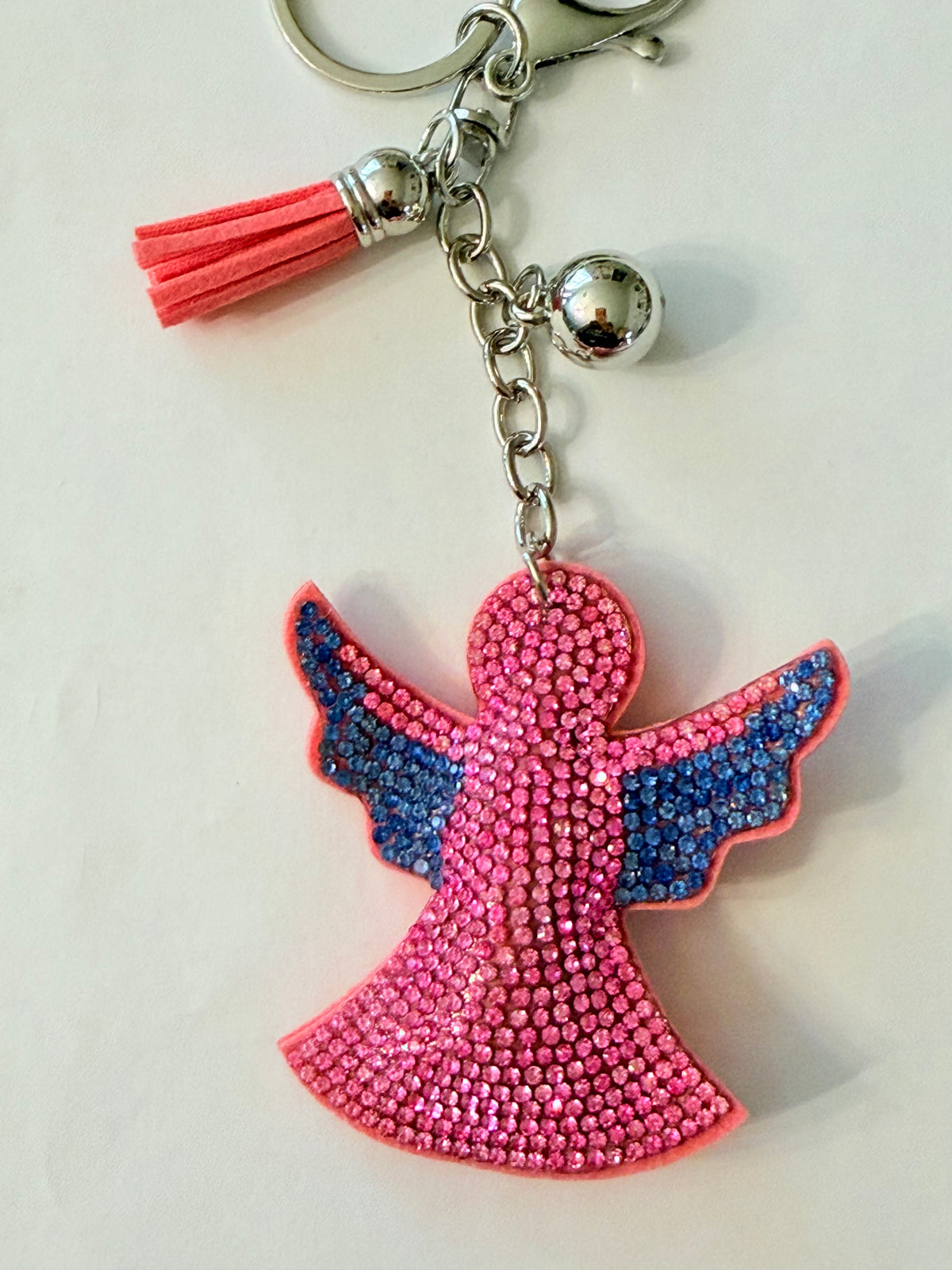 Soft Plush Bling Keychains