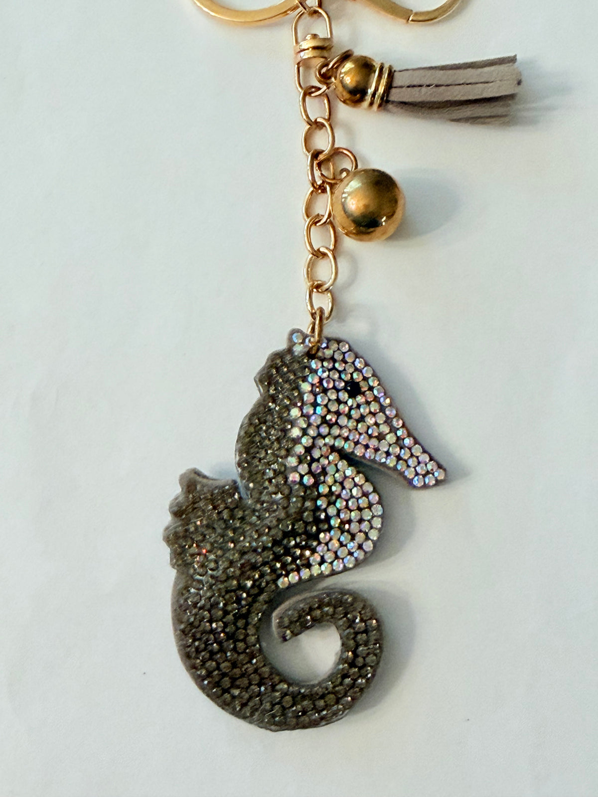Soft Plush Bling Keychains