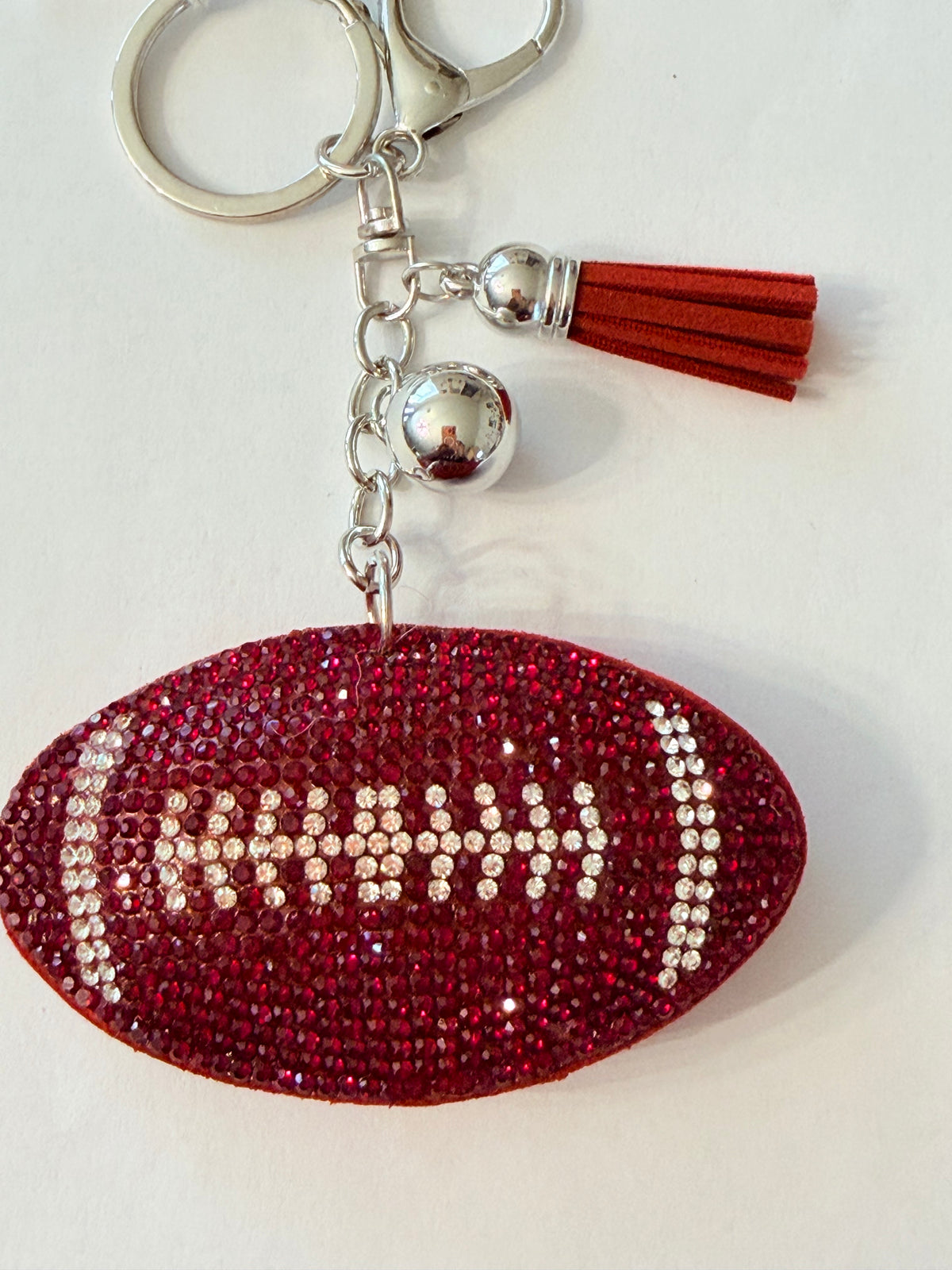 Soft Plush Bling Keychains