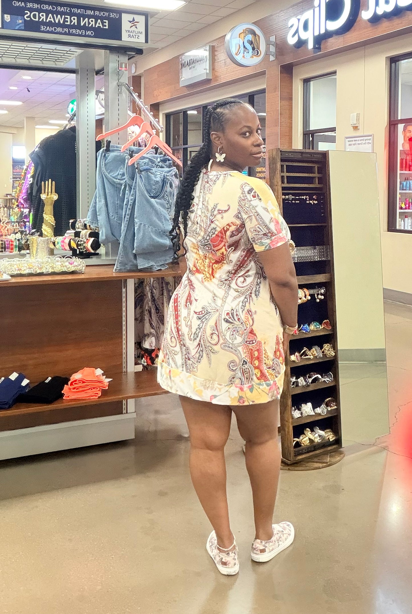 Paisley Breeze Pocket Dress