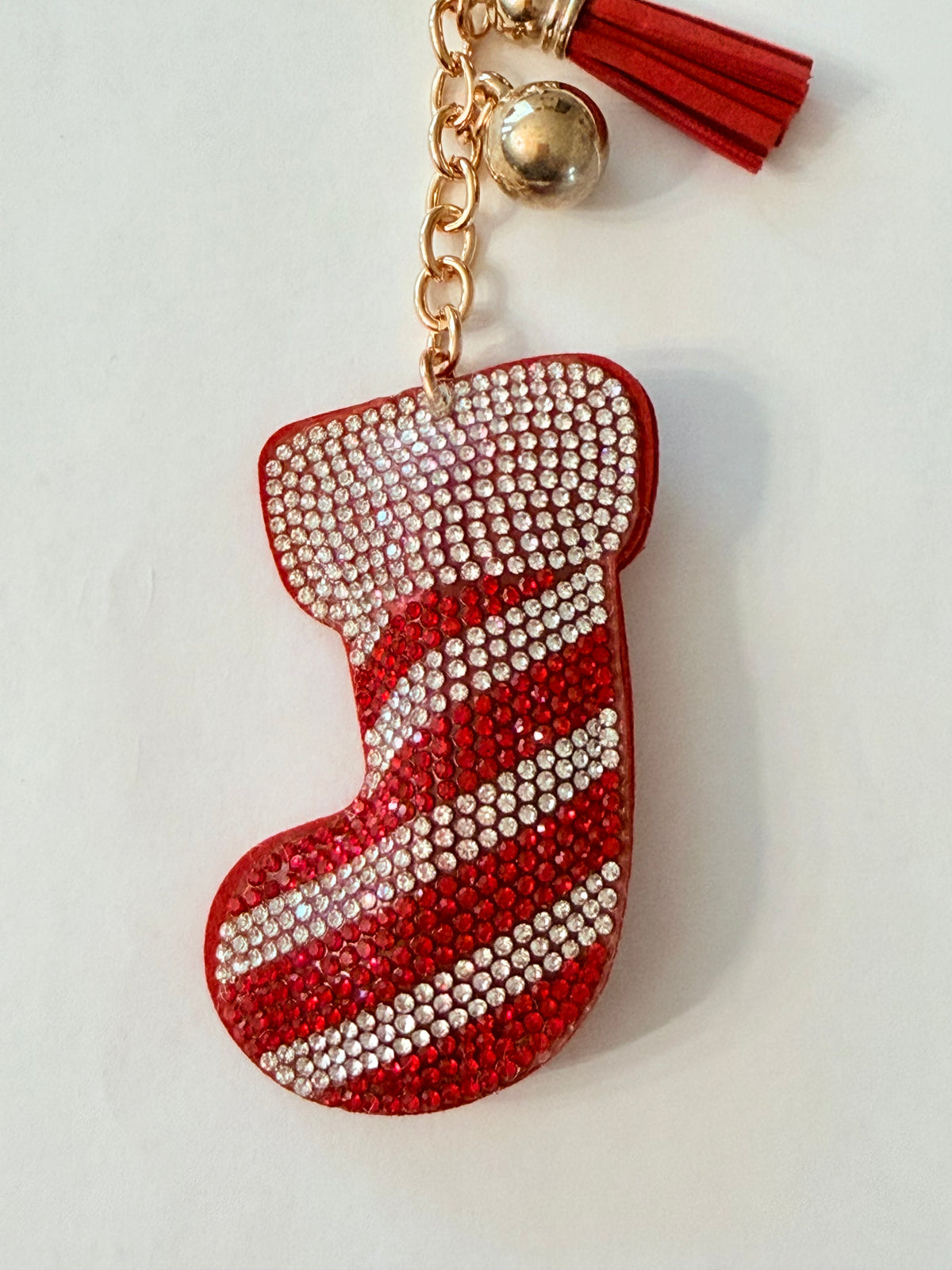 Soft Plush Bling Keychains