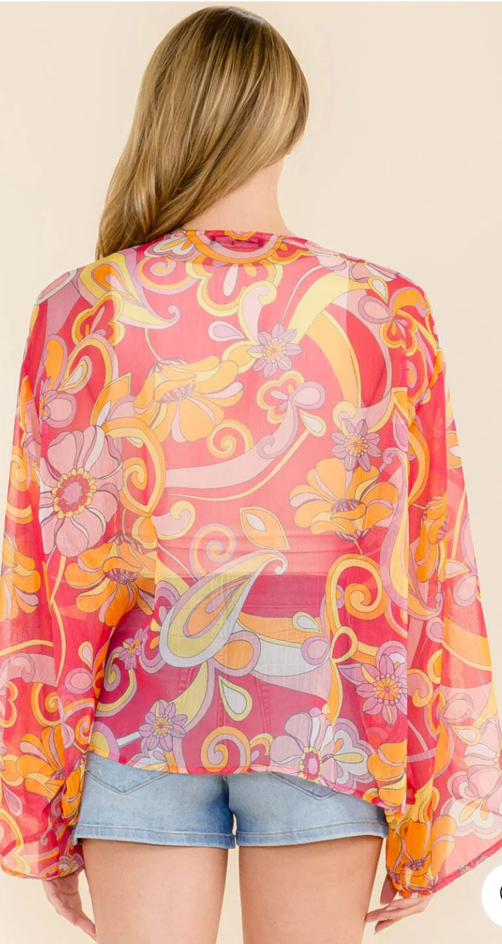 Boogie Bloom Kimono
