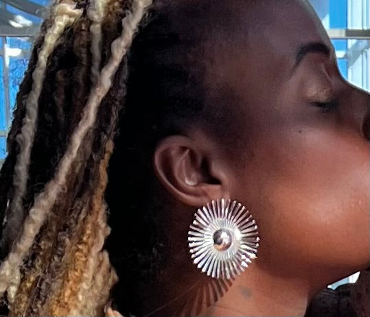 Sunburst Statement Earrings