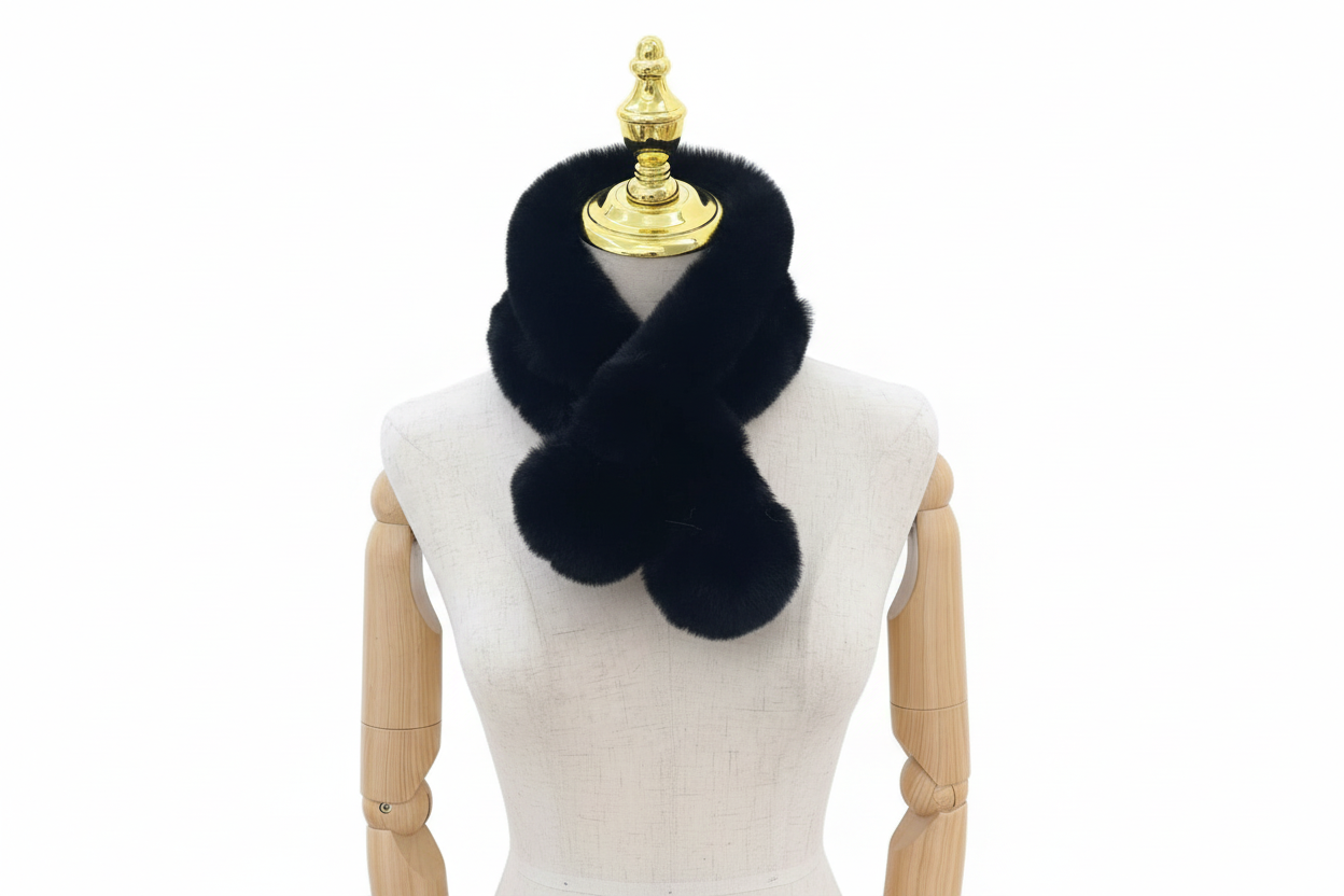 Soft Authority Faux Fur Wrap