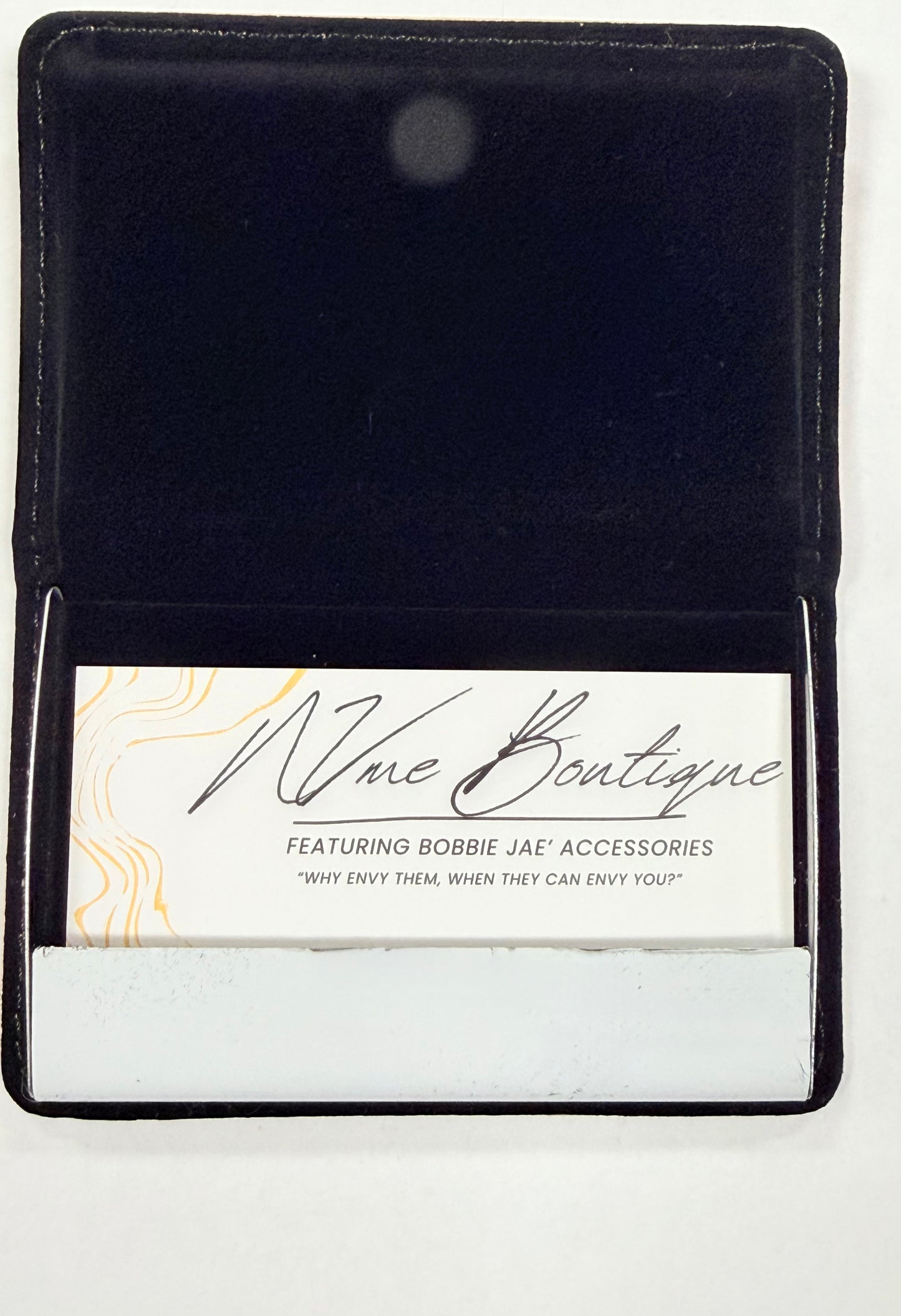 Bossed Up Bling Business Card Holder