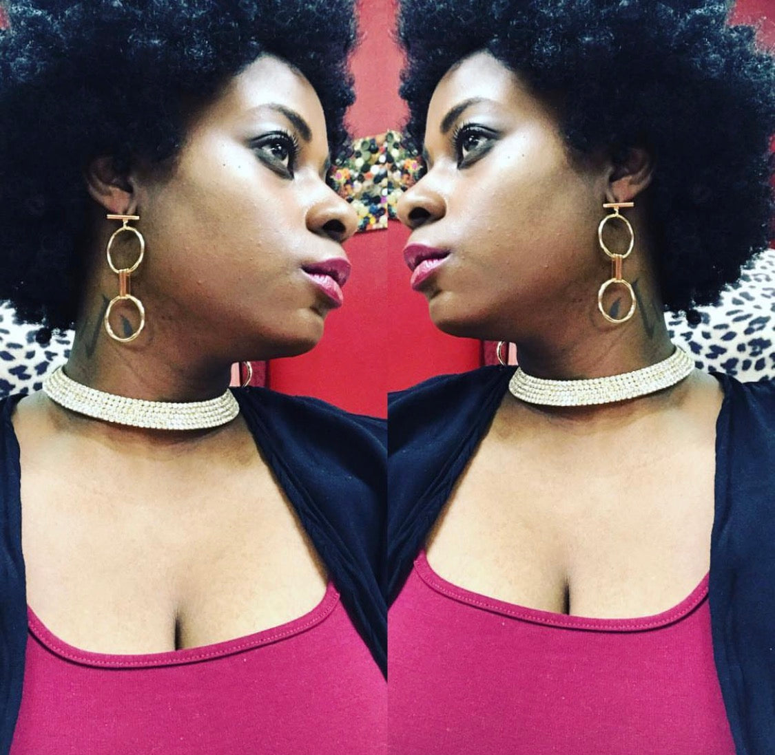 Linked Luxe Drop Earrings