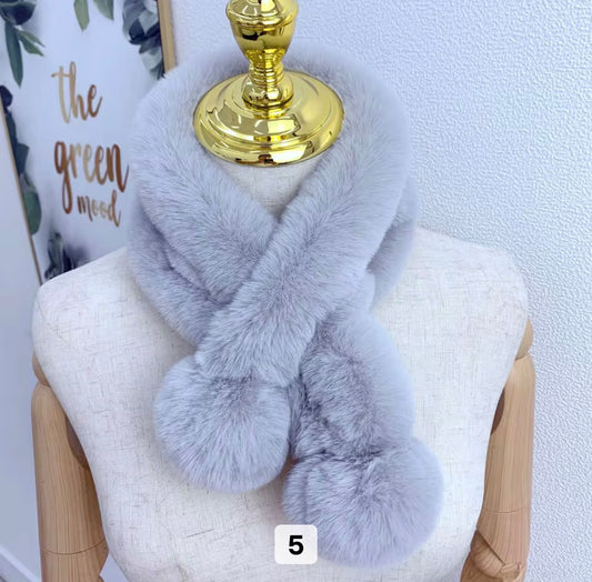 Soft Authority Faux Fur Wrap