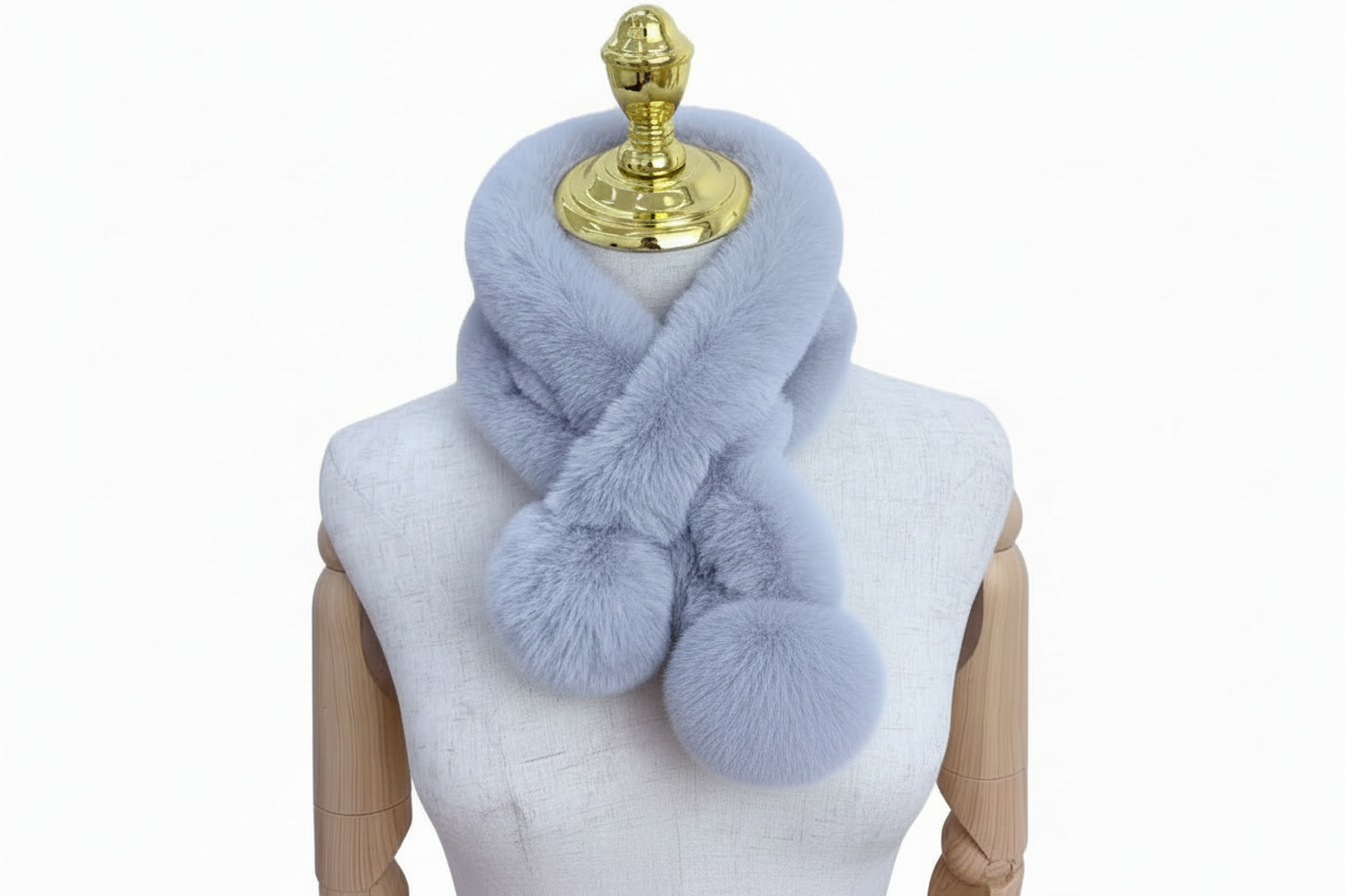 Soft Authority Faux Fur Wrap