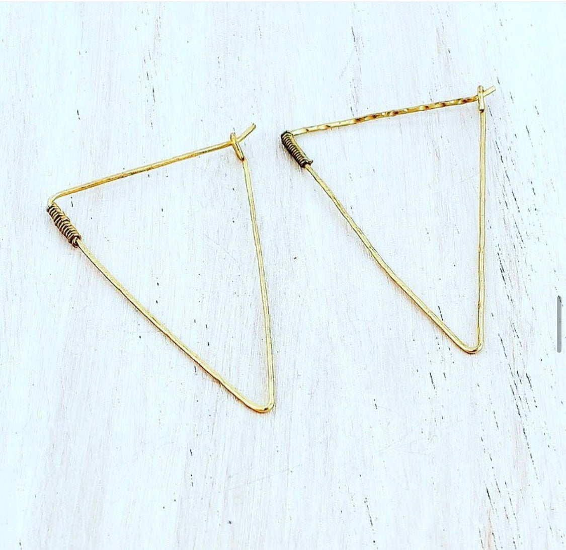 Triangle Wire Earrings
