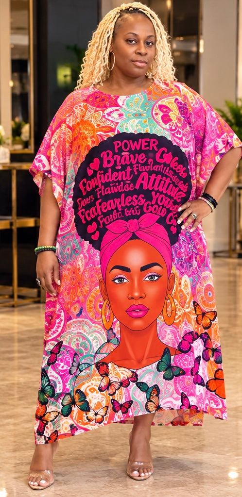 Born to Fly Statement Kaftan