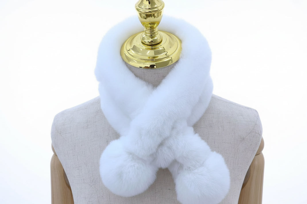Soft Authority Faux Fur Wrap