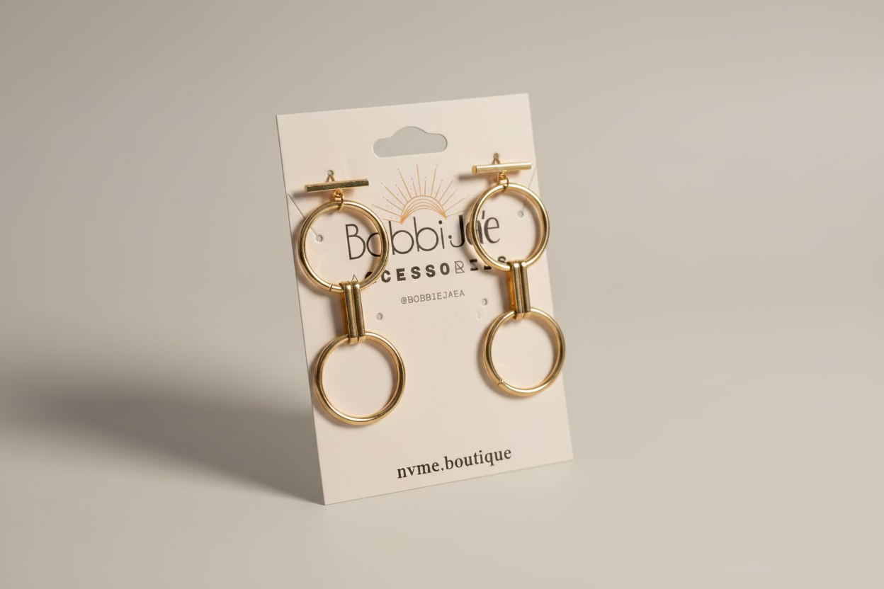Linked Luxe Drop Earrings