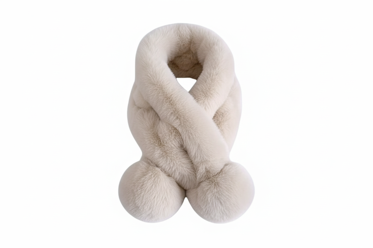 Soft Authority Faux Fur Wrap