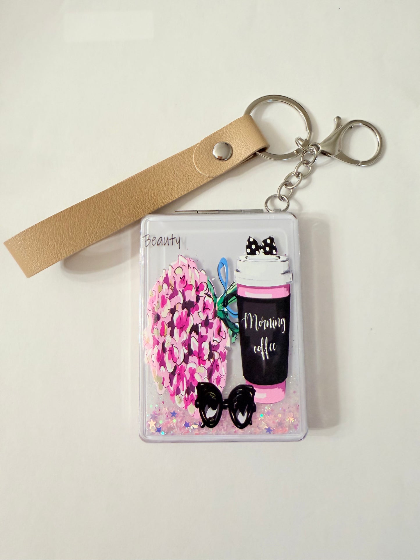 Shake & Shine 2-in-1 Mirror Keychain