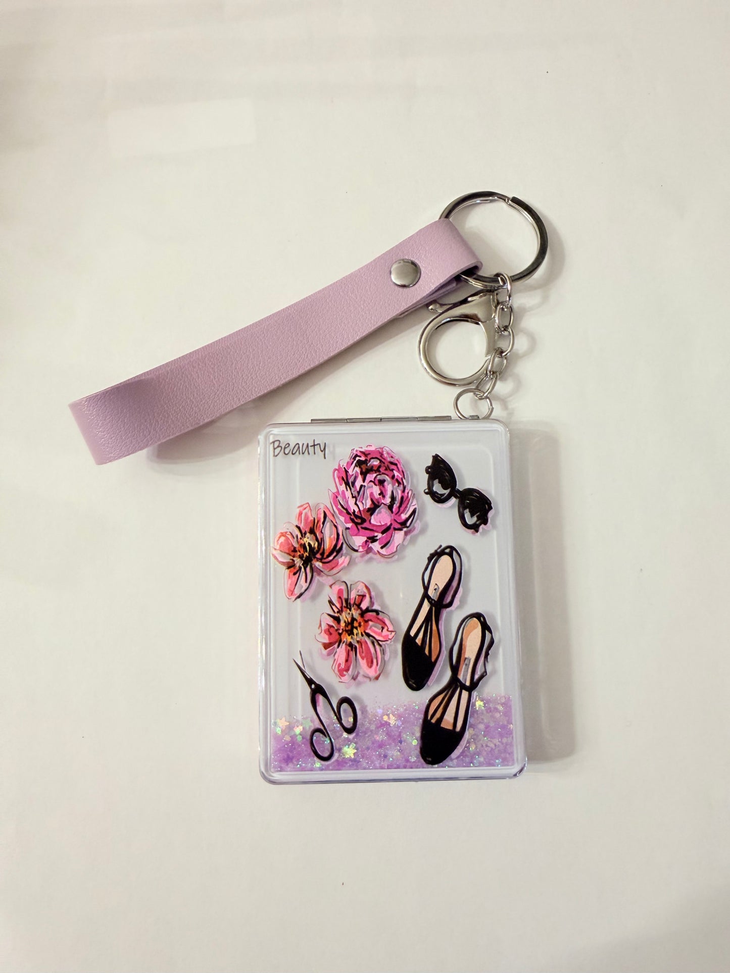 Shake & Shine 2-in-1 Mirror Keychain