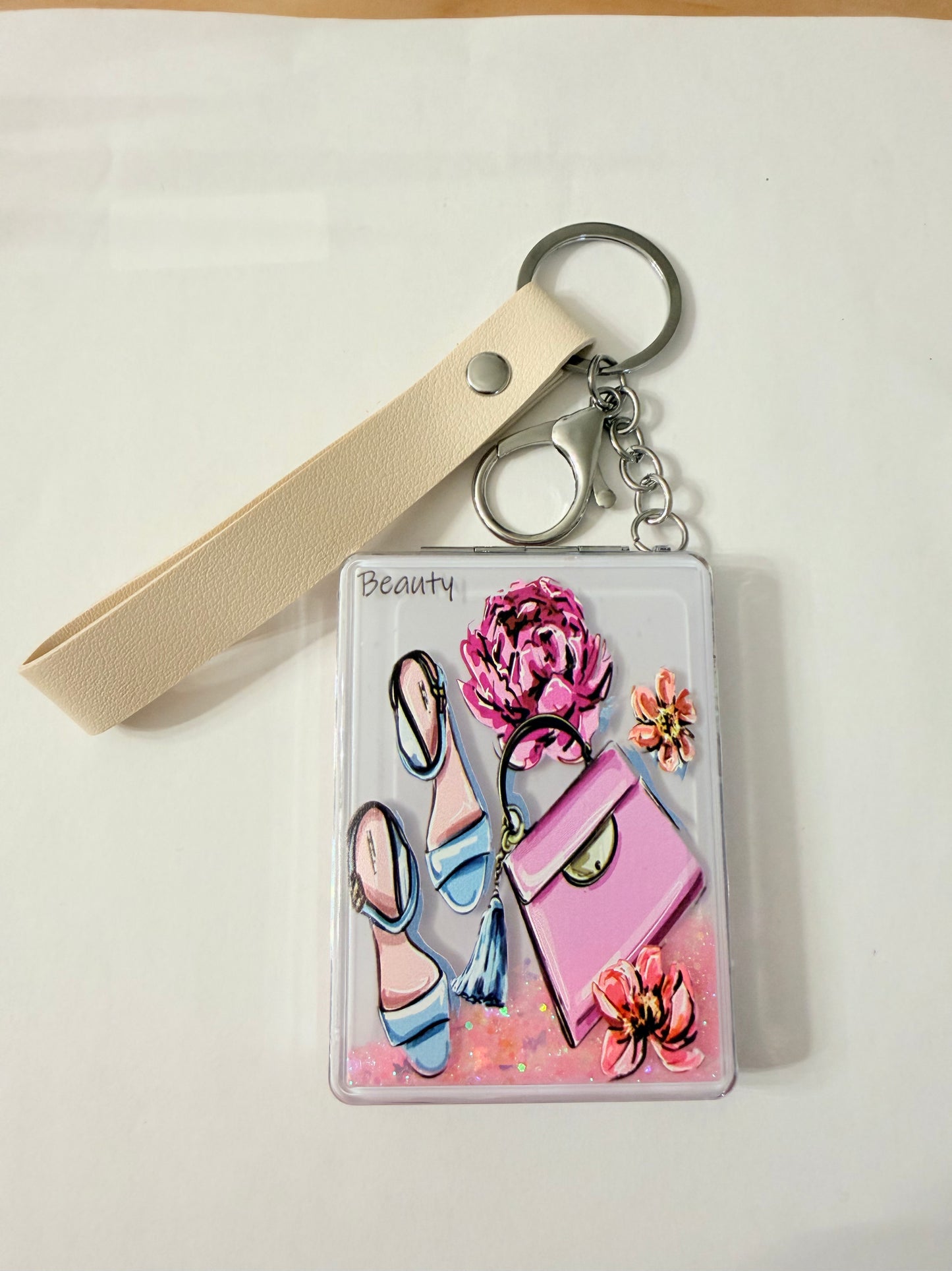 Shake & Shine 2-in-1 Mirror Keychain