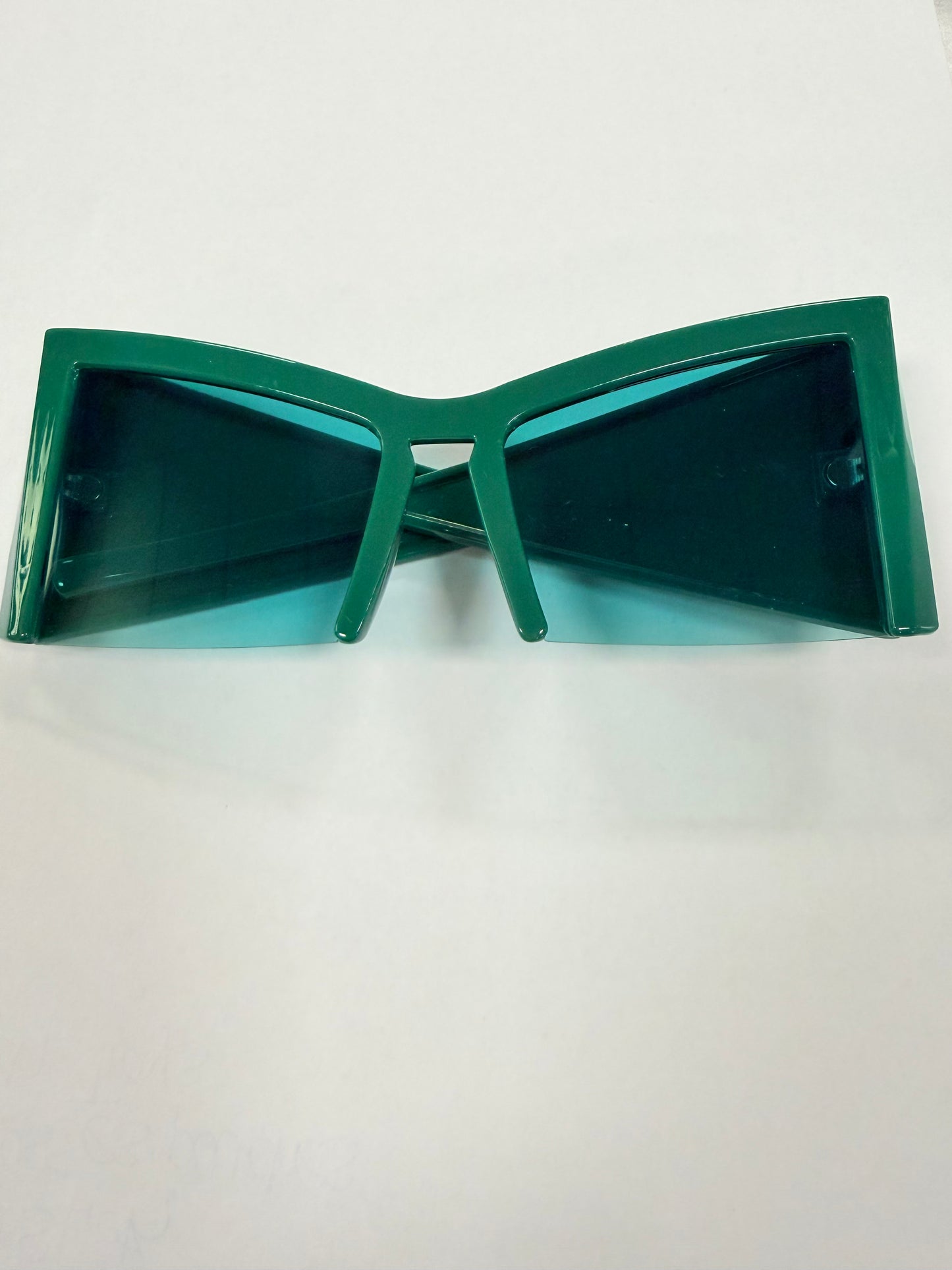 No Side Eye Oversized Shield Sunglasses