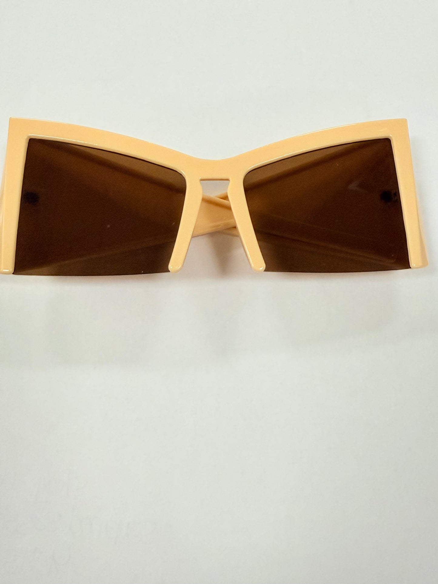 No Side Eye Oversized Shield Sunglasses