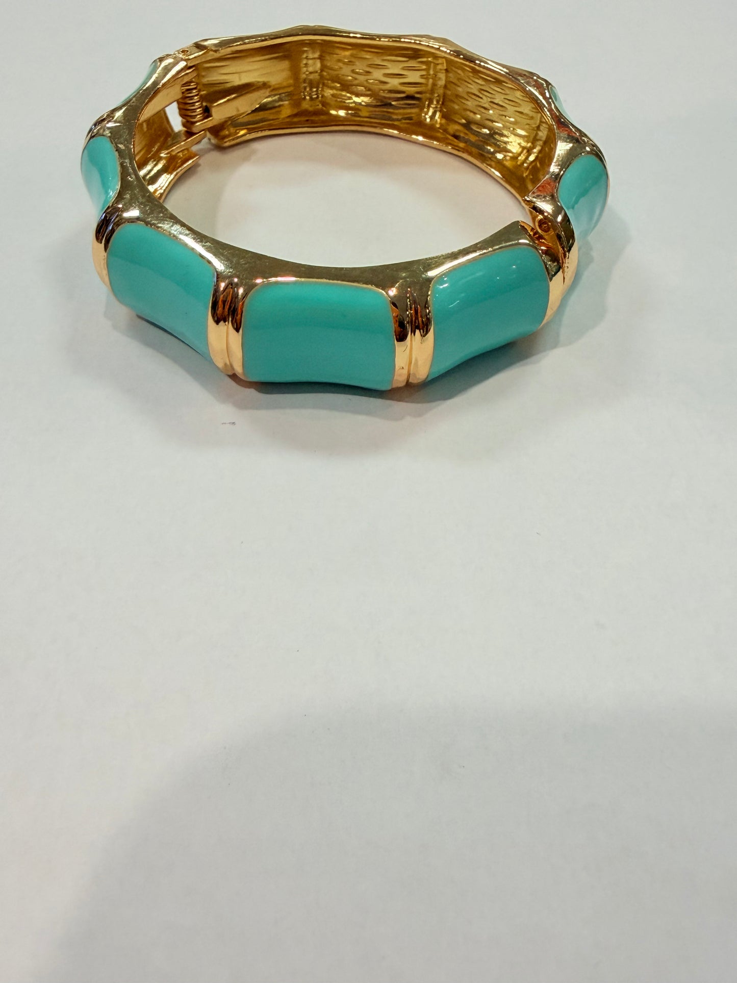 Color Block Hinged Bangle