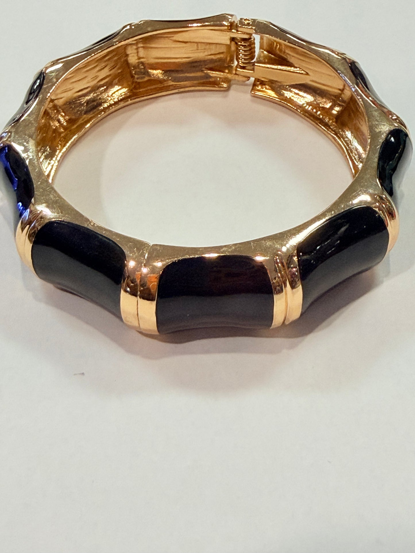 Color Block Hinged Bangle