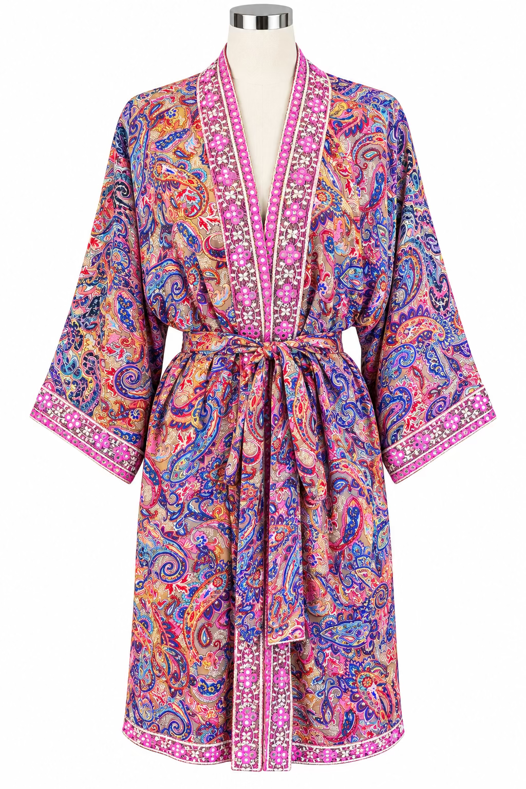 Paisley With a Passport Kimono