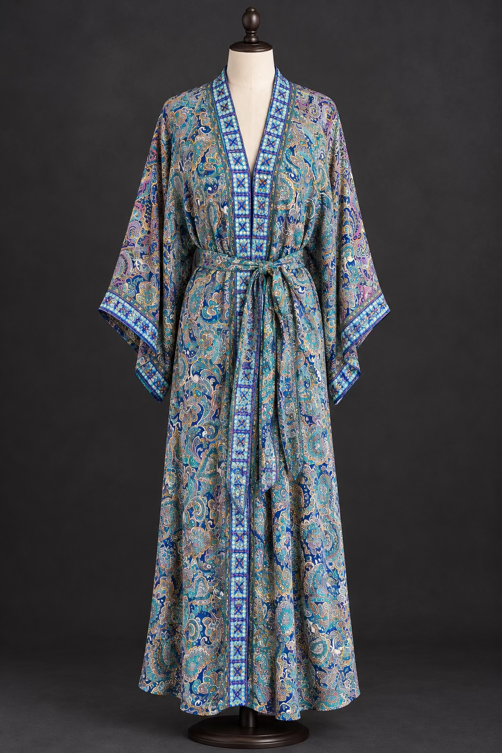 Paisley With a Passport Kimono