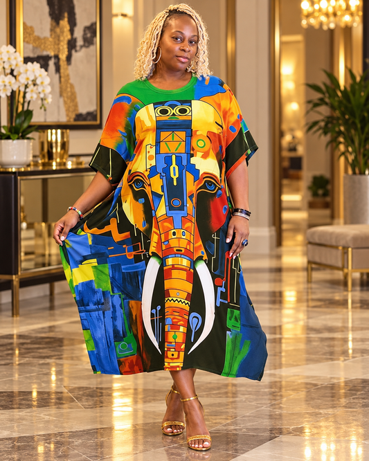 Pachyderm Power Kaftan