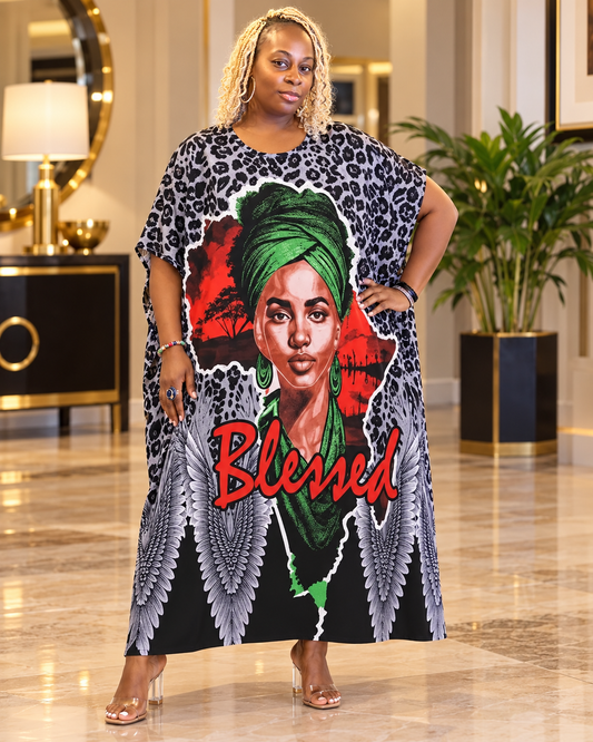 Blessed in the Wild Statement Kaftan