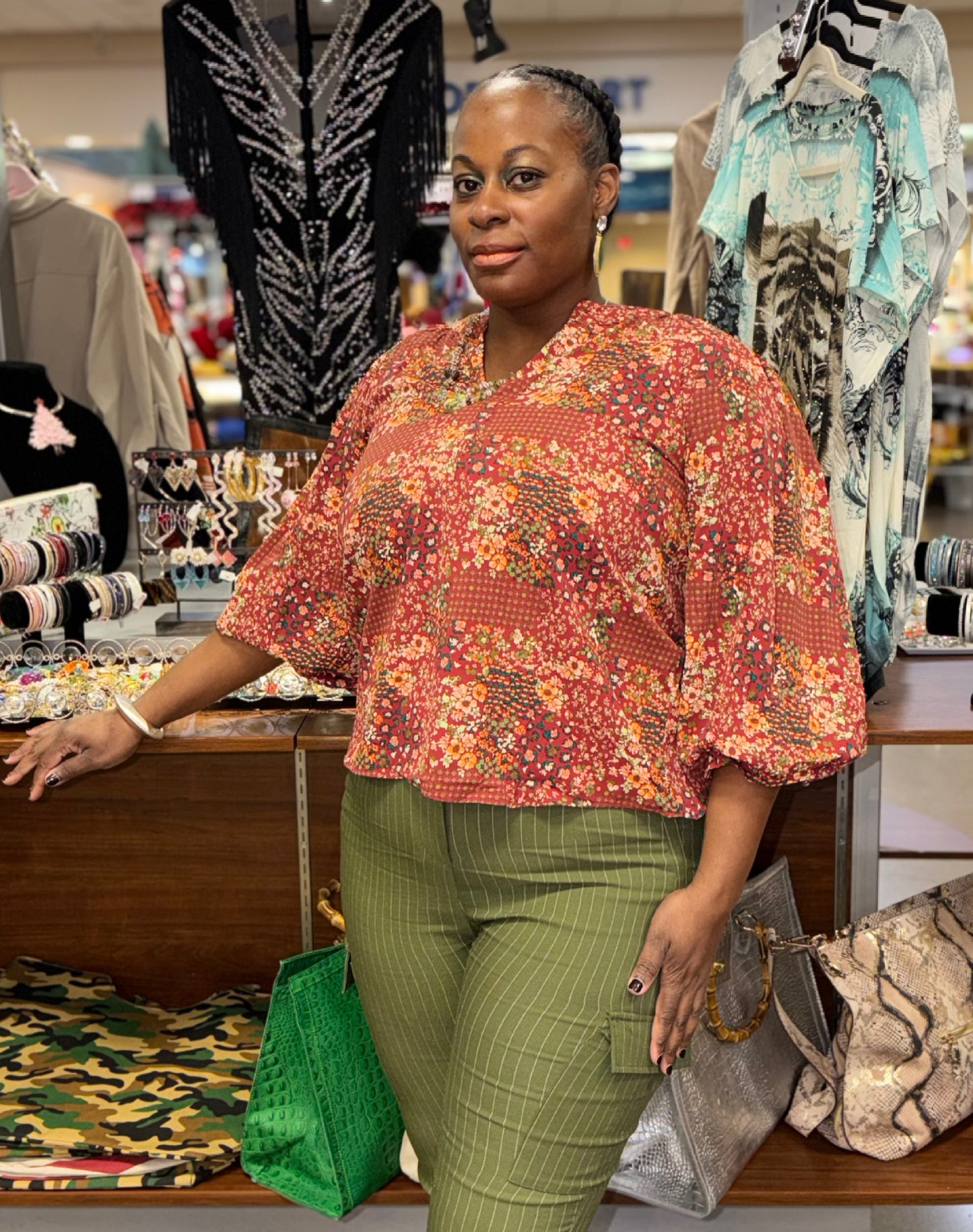 The Clear Intentions Floral Blouse