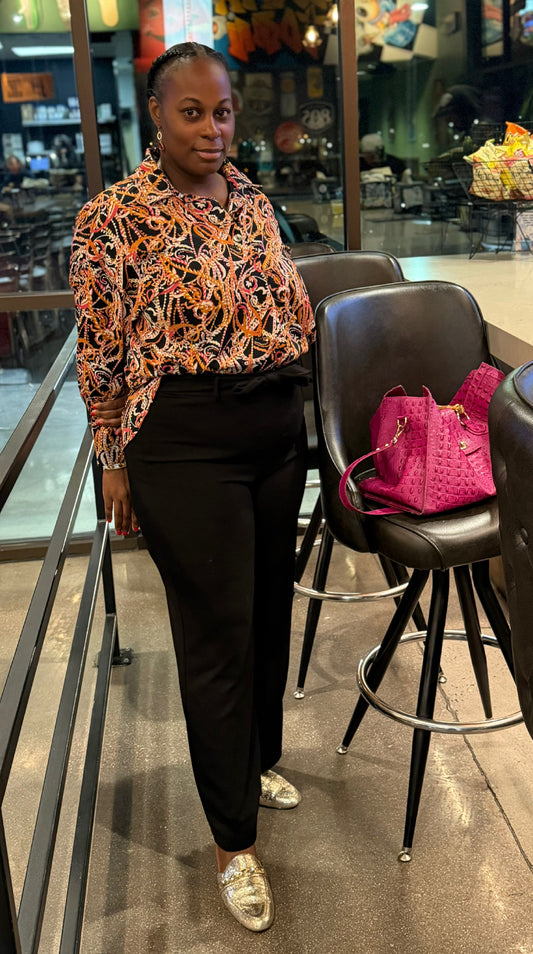 The Chain Reaction Blouse