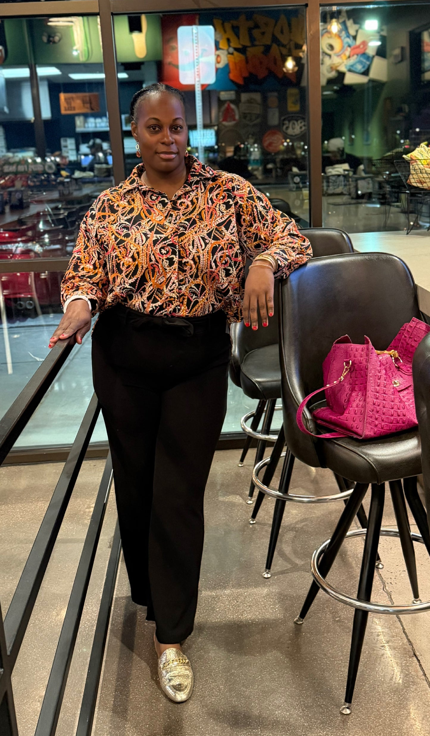 The Chain Reaction Blouse