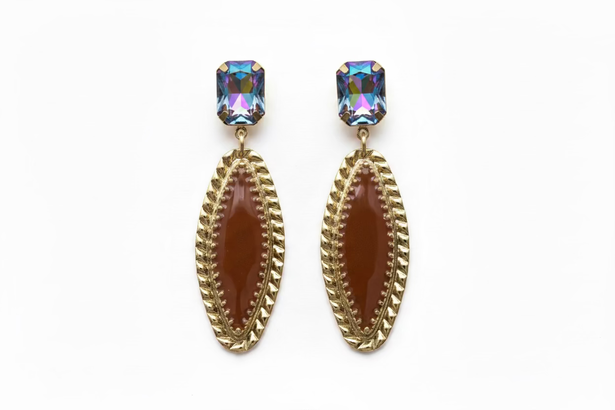 Prismatic Statement Earrings