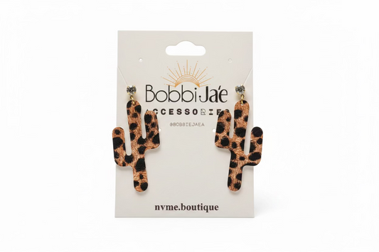 Wild Desert Cactus Earrings
