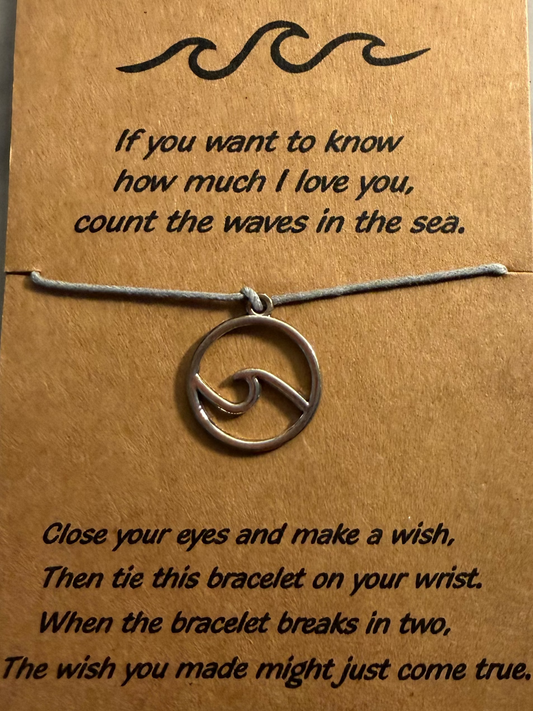 Endless Waves Wish Bracelet