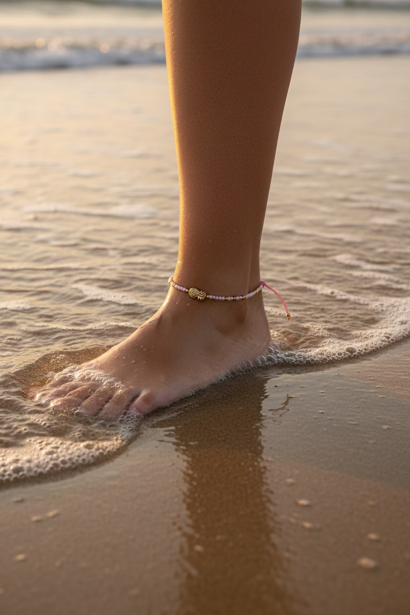 Golden Pineapple Wish Bracelet