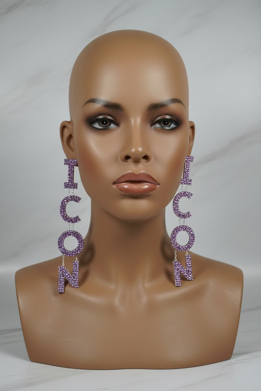 ICON Bling Statement Earrings